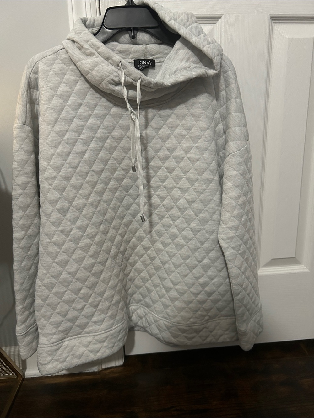 Jones New York Quilted Hooded Pullover Jacket